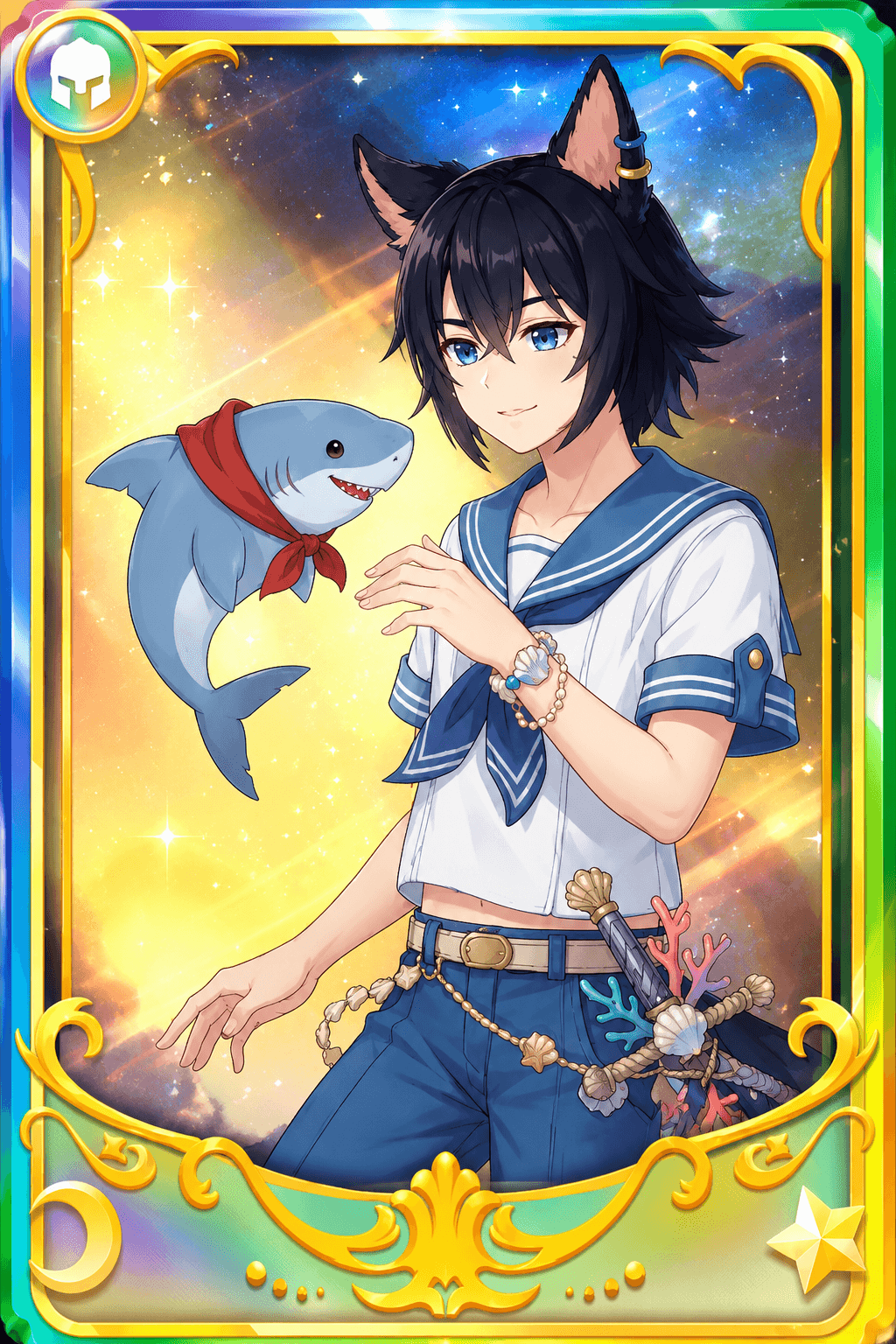 Fantasy Wave Shark Boy