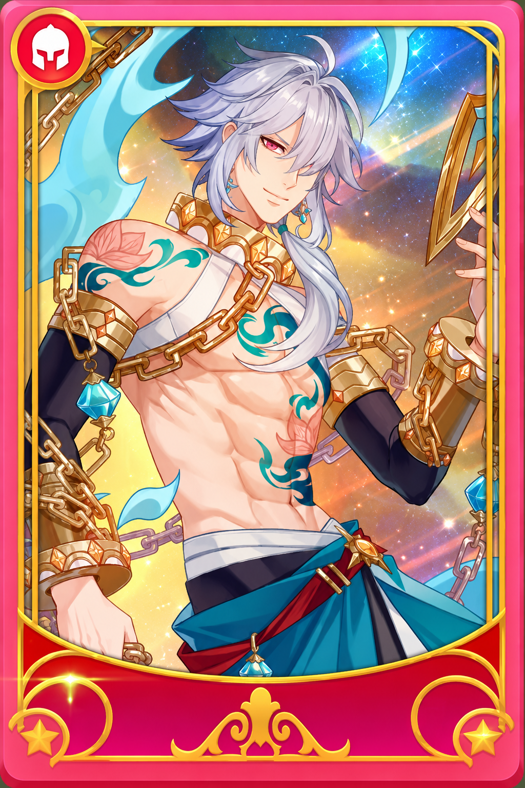 Shining Chain Blade Blue Lotus