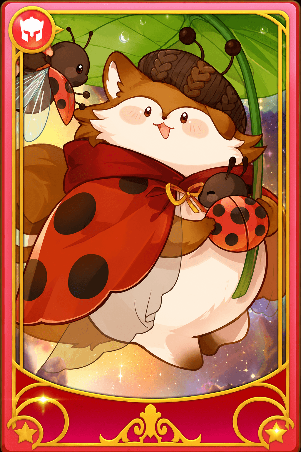 Shining Ladybug Raccoon