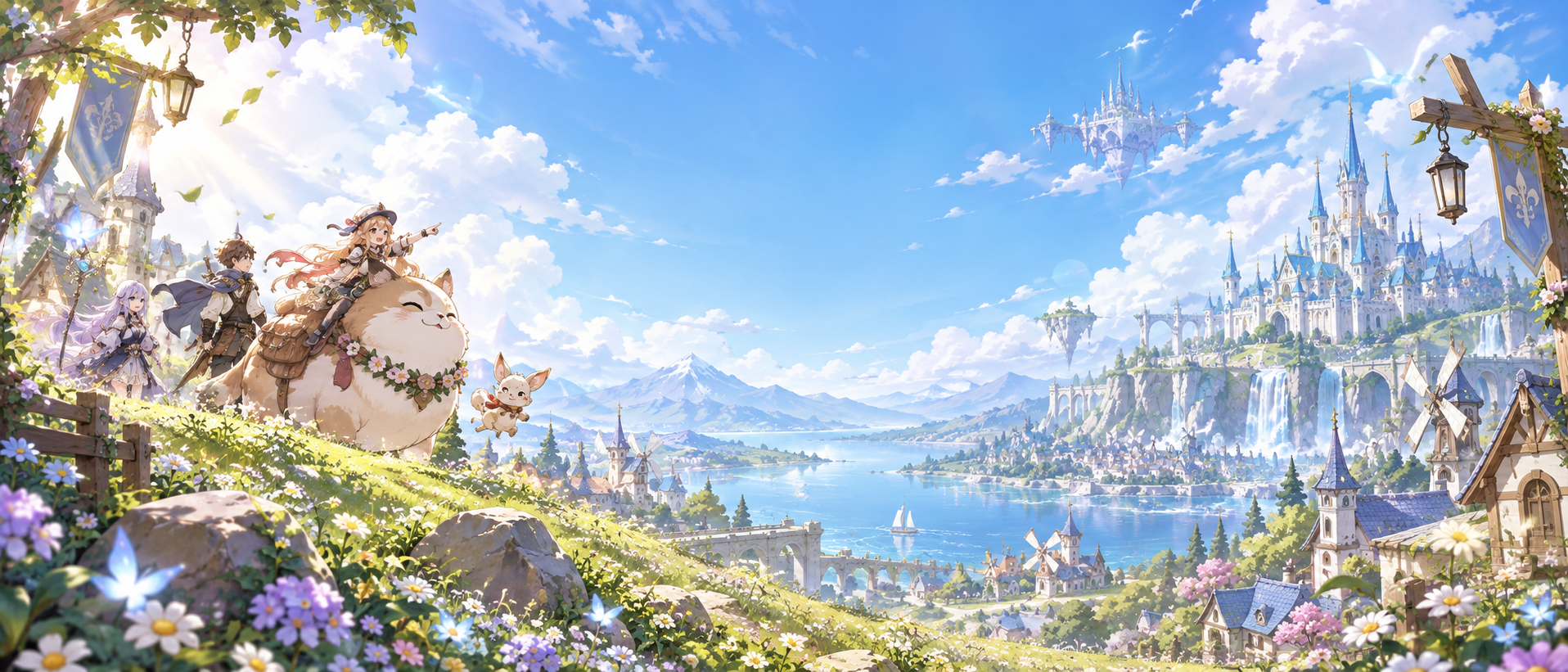Tales of Wind scenery